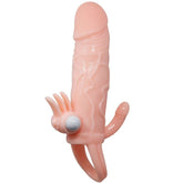 BAILE - FUNDA PENE BRAVE MAN CON CLIT Y ESTIMULACIÓN ANAL CARNE 16,5 CM
